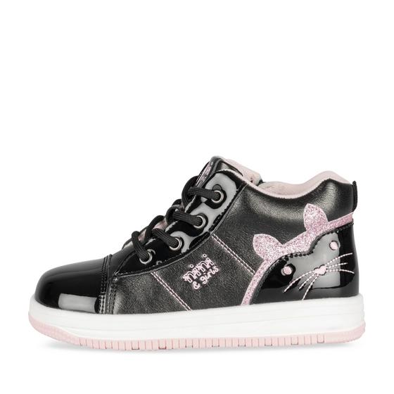 Sneakers BLACK / PINK Girl