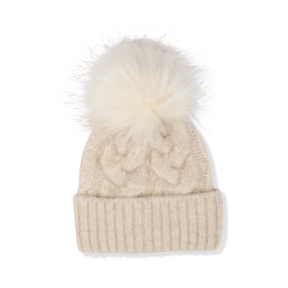 Bonnet BEIGE Fille