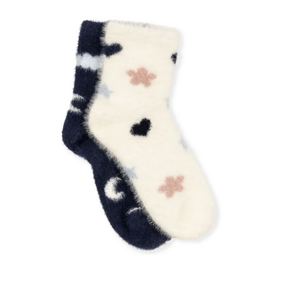 Socks WHITE / BLUE Girl