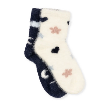 Chaussettes BLANC/BLEU Fille