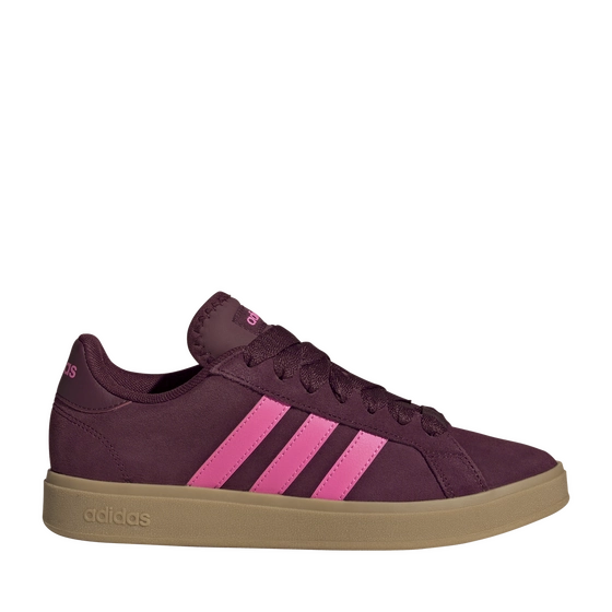 Baskets GRAND COURT BASE 00s BORDEAUX Femme