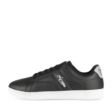 Baskets NOIR/ARGENT Femme