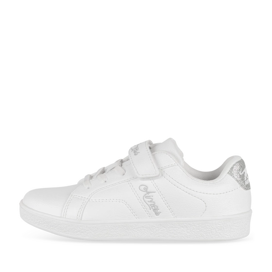 Baskets BLANC/ARGENT Fille