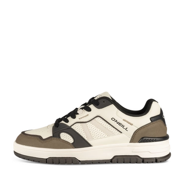Baskets BLANC/MARRON Homme