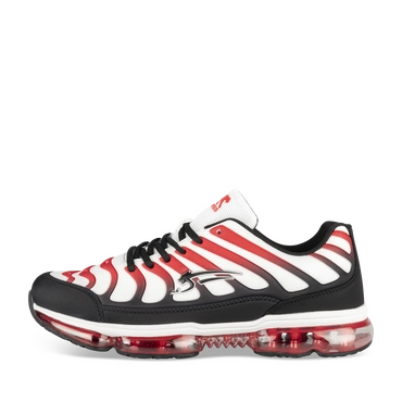 Baskets NOIR/BLANC/ROUGE Homme