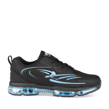 Baskets NOIR/BLEU Homme