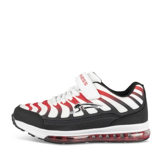 Sneakers BLACK / WHITE / RED Boy