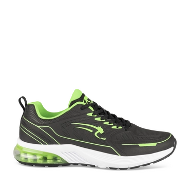 Baskets NOIR/VERT Homme