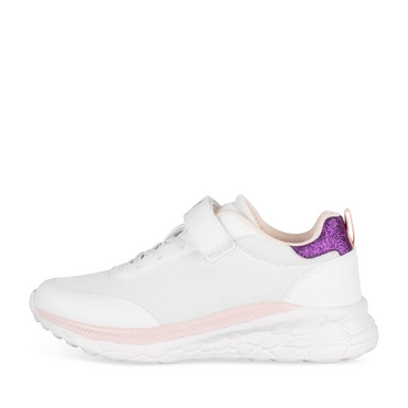 Baskets BLANC/VIOLET Fille