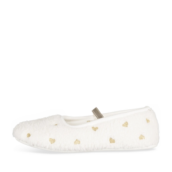 Chaussons BLANC Fille