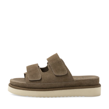 Mules KAKI Femme