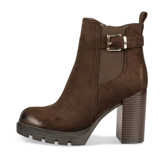 Bottines MARRON Femme