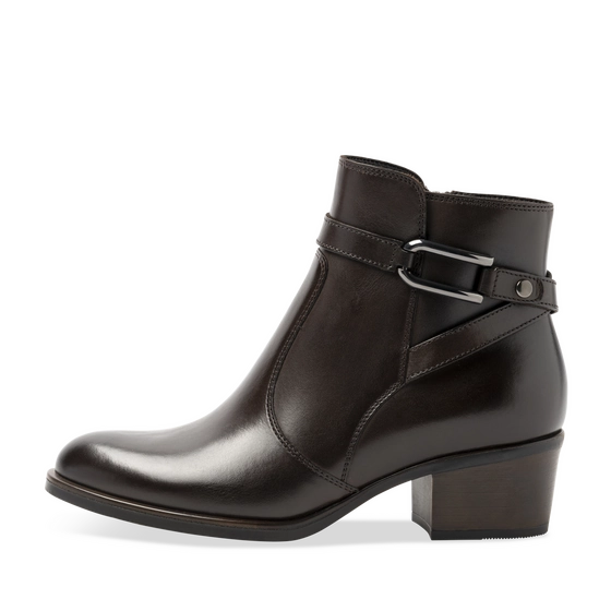 Ankle boots DARK BROWN Woman