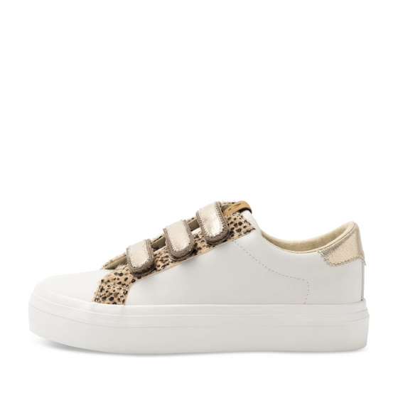 Baskets BLANC / BEIGE Femme