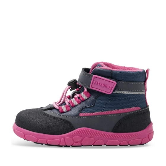 Baskets MARINE/ROSE Fille