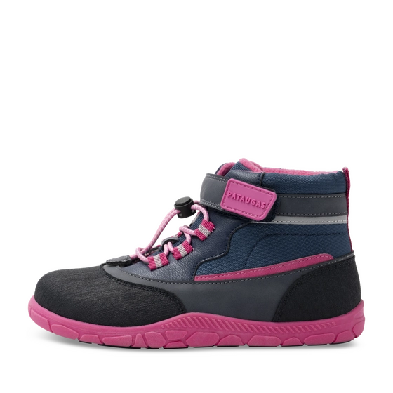 Baskets MARINE/ROSE Fille