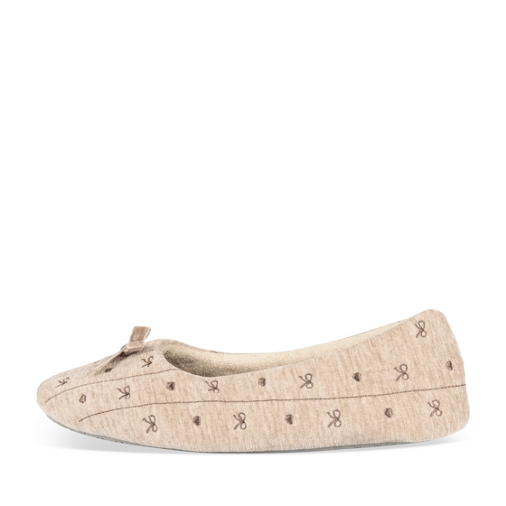 Chaussons TAUPE Femme