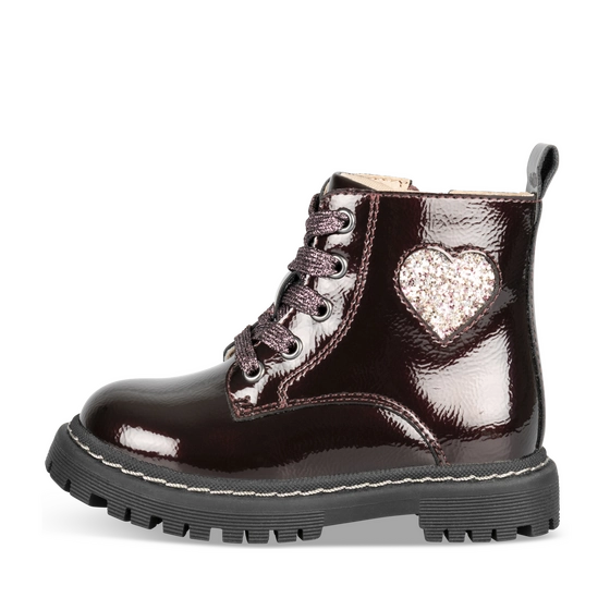 Bottines BORDEAUX Fille