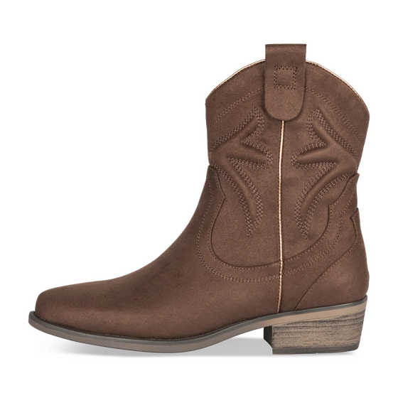 Bottines MARRON FONCE Femme