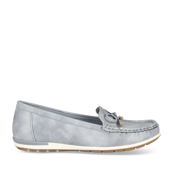 Mocassins BLEU Femme