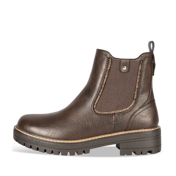 Ankle boots Brown Woman