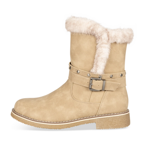 Ankle boots BEIGE Woman