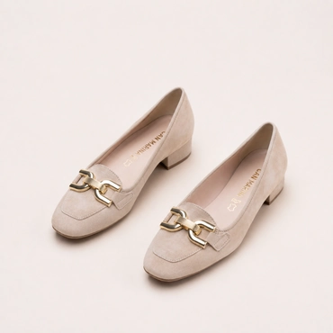 Mocassins BEIGE Femme