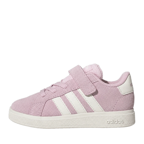 Baskets GRAND COURT BASE 00s ROSE Fille