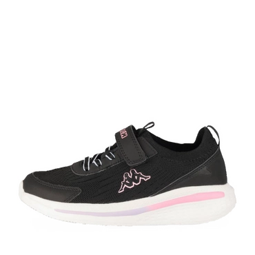 Baskets NOIR/ROSE Fille