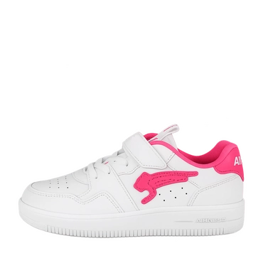 Baskets BLANC/ROSE Fille