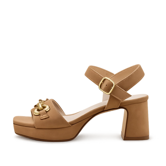 Sandales COGNAC Femme