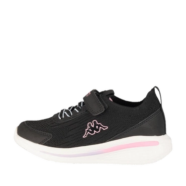 Baskets NOIR/ROSE Fille