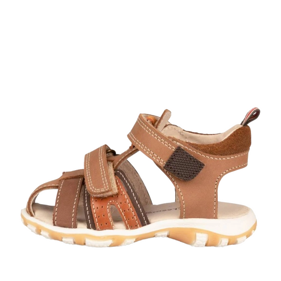 Sandals BROWN FREEMOUSS BOY LEATHER