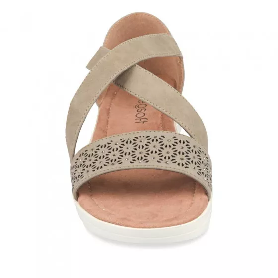 Sandals TAUPE NEOSOFT FEMME