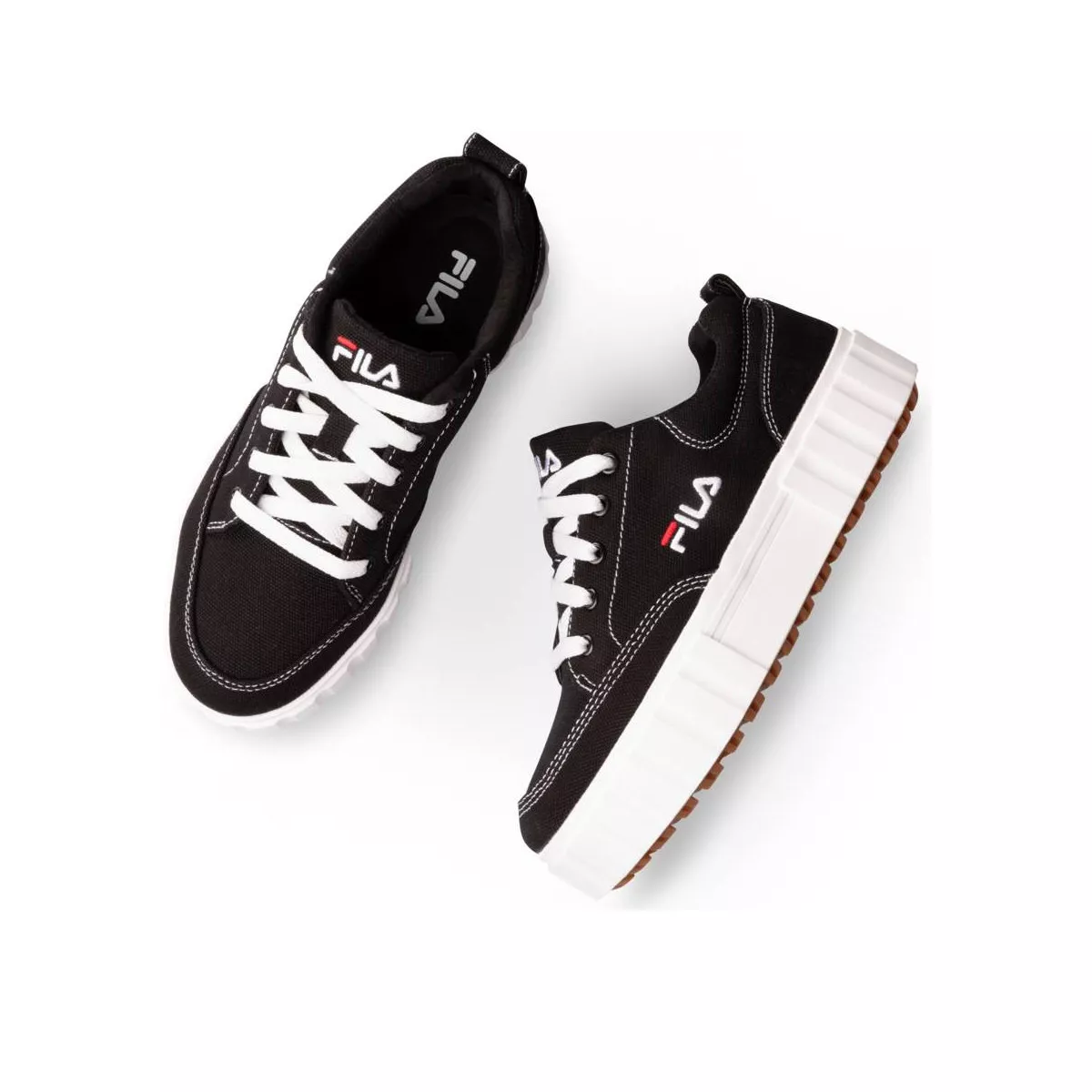 Chaussure fila femme noir sales