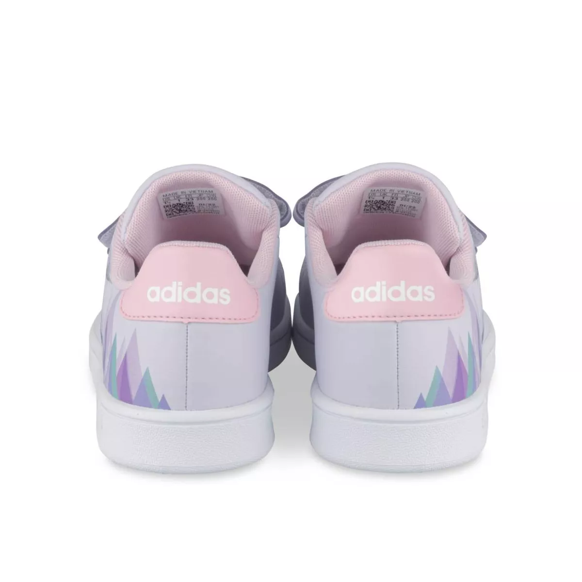 Girls white 2025 adidas shoes
