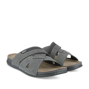 Mules GRIS NEOSOFT RELAX