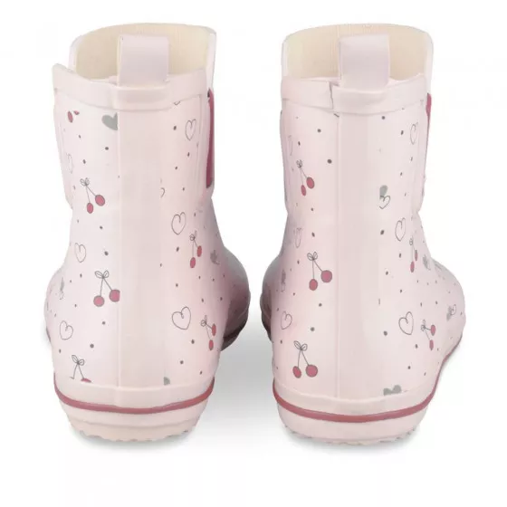 Rain boots PINK LOVELY SKULL