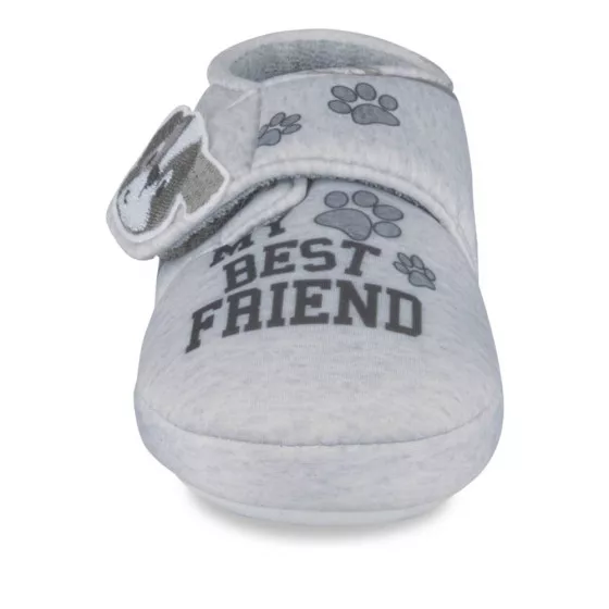 Chaussons GRIS CHARLIE & FRIENDS
