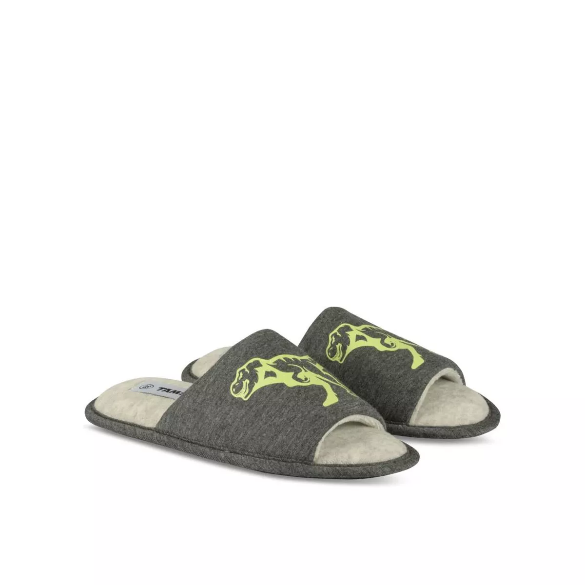 Chaussons crocodile GRIS TAMS  Chaussons gris, Pantoufle, Chaussons
