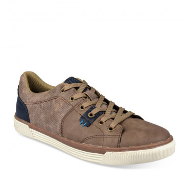 Baskets TAUPE NEOSOFT HOMME