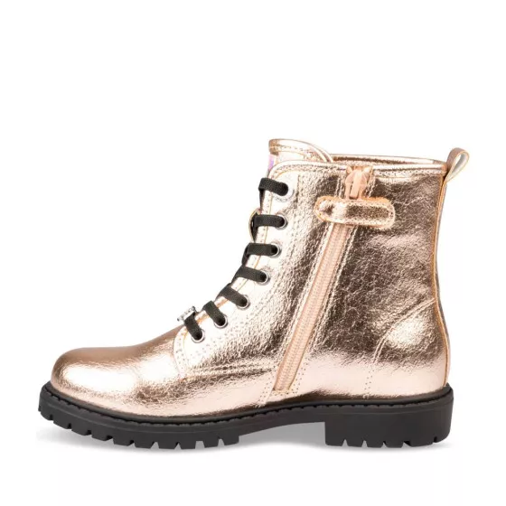 Ankle boots GOLD LULU CASTAGNETTE