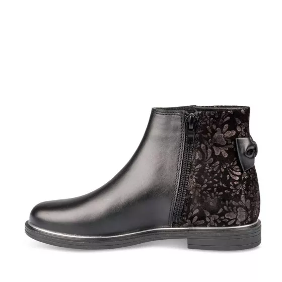 Ankle boots BLACK LOVELY SKULL CUIR