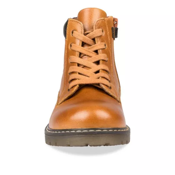 Ankle boots COGNAC TAMS CUIR