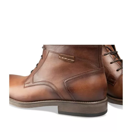 Ankle boots BROWN B-BLAKE CUIR