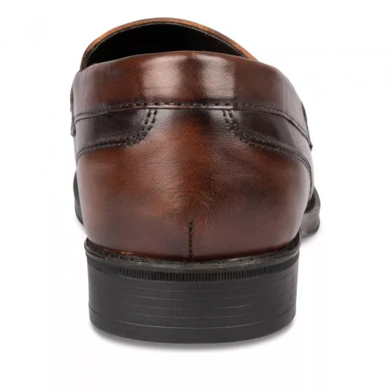 Moccasins BROWN NEOSOFT HOMME CUIR