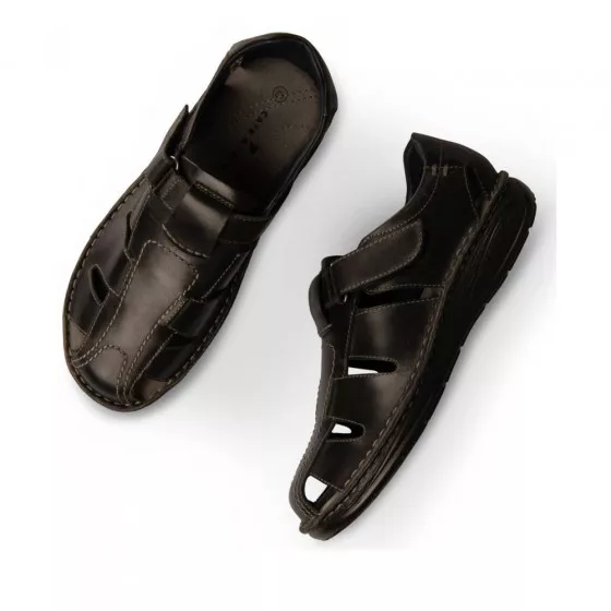 Sandals BLACK CAPE BOARD CUIR