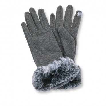 Gloves GREY SINEQUANONE