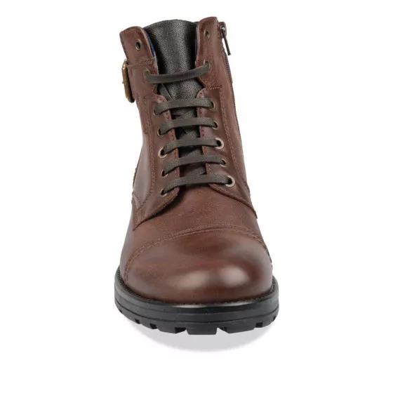 Ankle boots BROWN CAPE MOUNTAIN CUIR