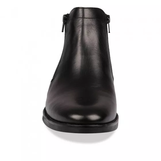 Ankle boots BLACK NEOSOFT HOMME CUIR